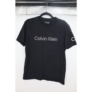 Calvin Klein Black Logo T-Shirt Size S - Women's